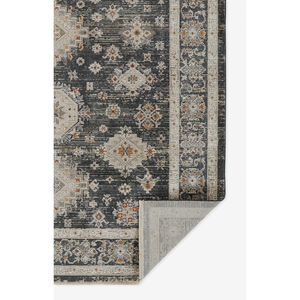 Traditional Rectangle Area Rug, Slate, 3'11" X 5'5". Picture 3