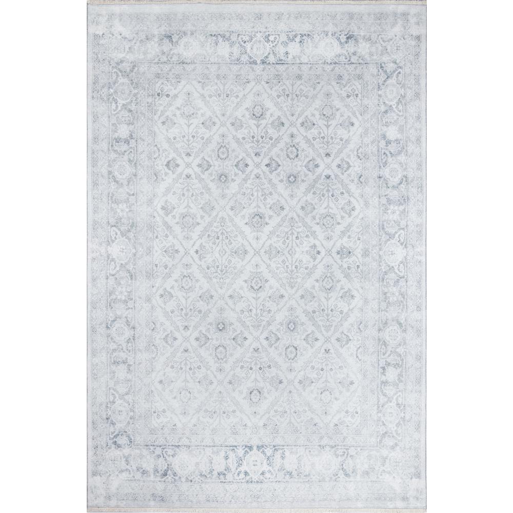 Chandler Area Rug, Grey, 4' X 6'. The main picture.