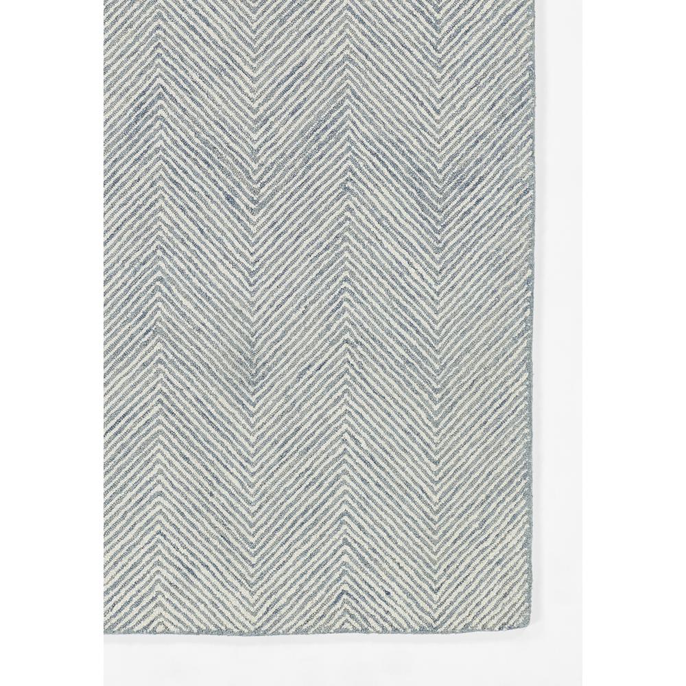 Contemporary Rectangle Area Rug, Blue, 3'6" X 5'6". Picture 2
