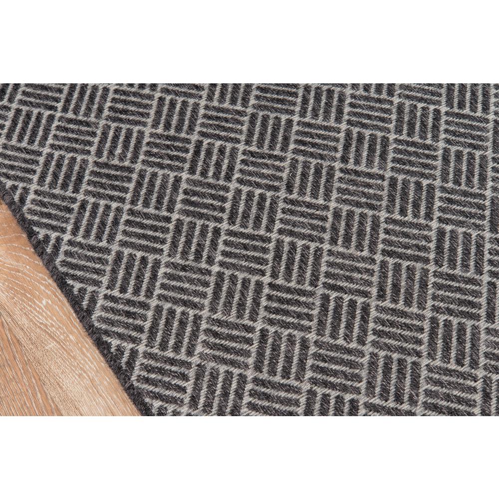 Contemporary Runner Area Rug, Charcoal, 2' X 10' Runner. Picture 3