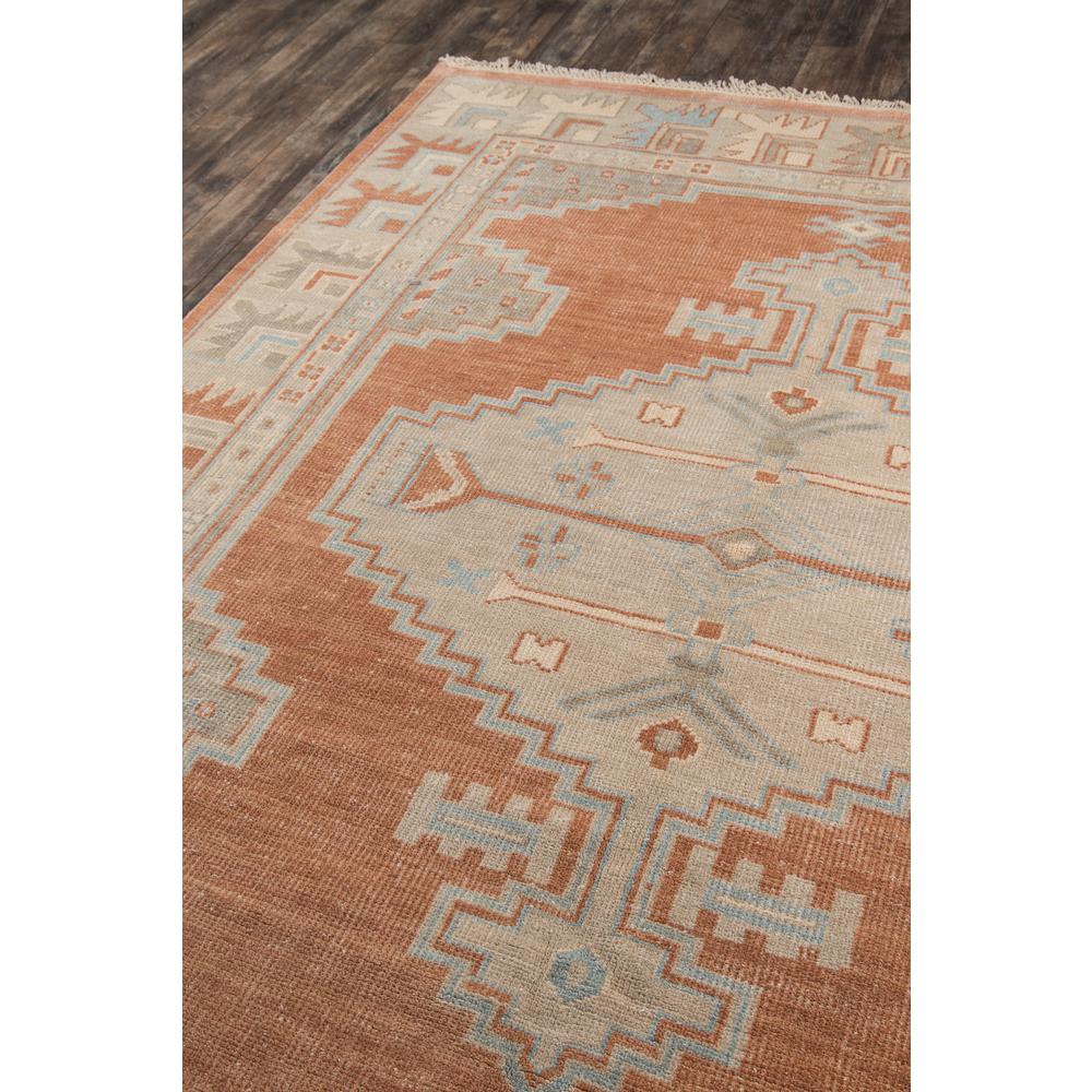 Traditional Rectangle Area Rug, Rust, 5'6" X 8'6". Picture 2
