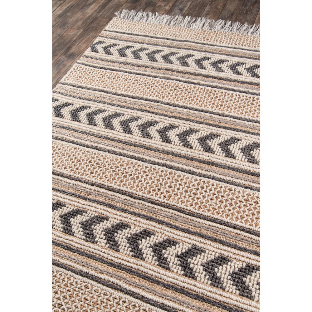 Transitional Rectangle Area Rug, Charcoal, 3'9" X 5'9". Picture 2