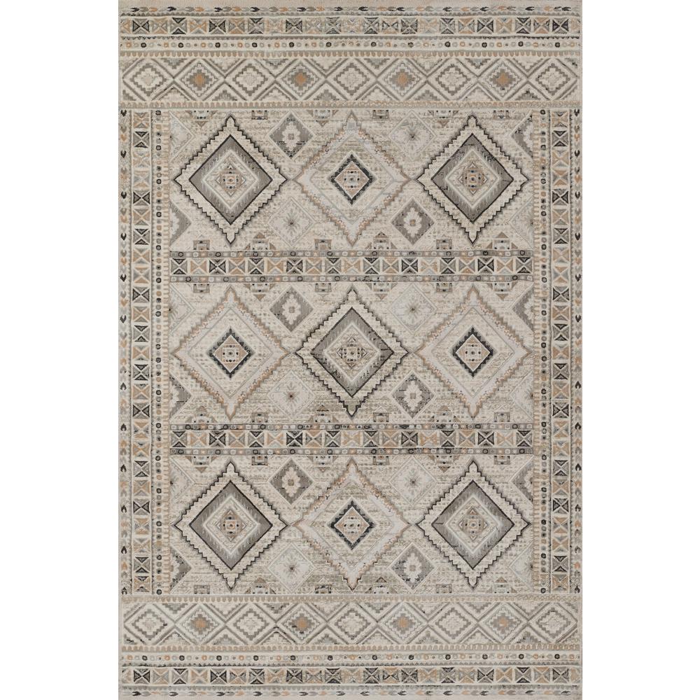 Traditional Rectangle Area Rug, Ivory, 3'10" X 5'7". Picture 1