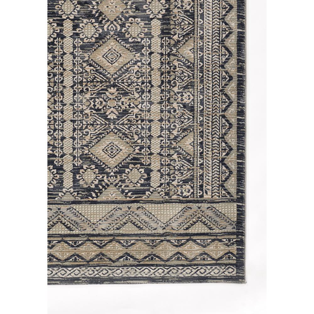 Southwestern Rectangle Area Rug, Charcoal, 3'10" X 5'7". Picture 2