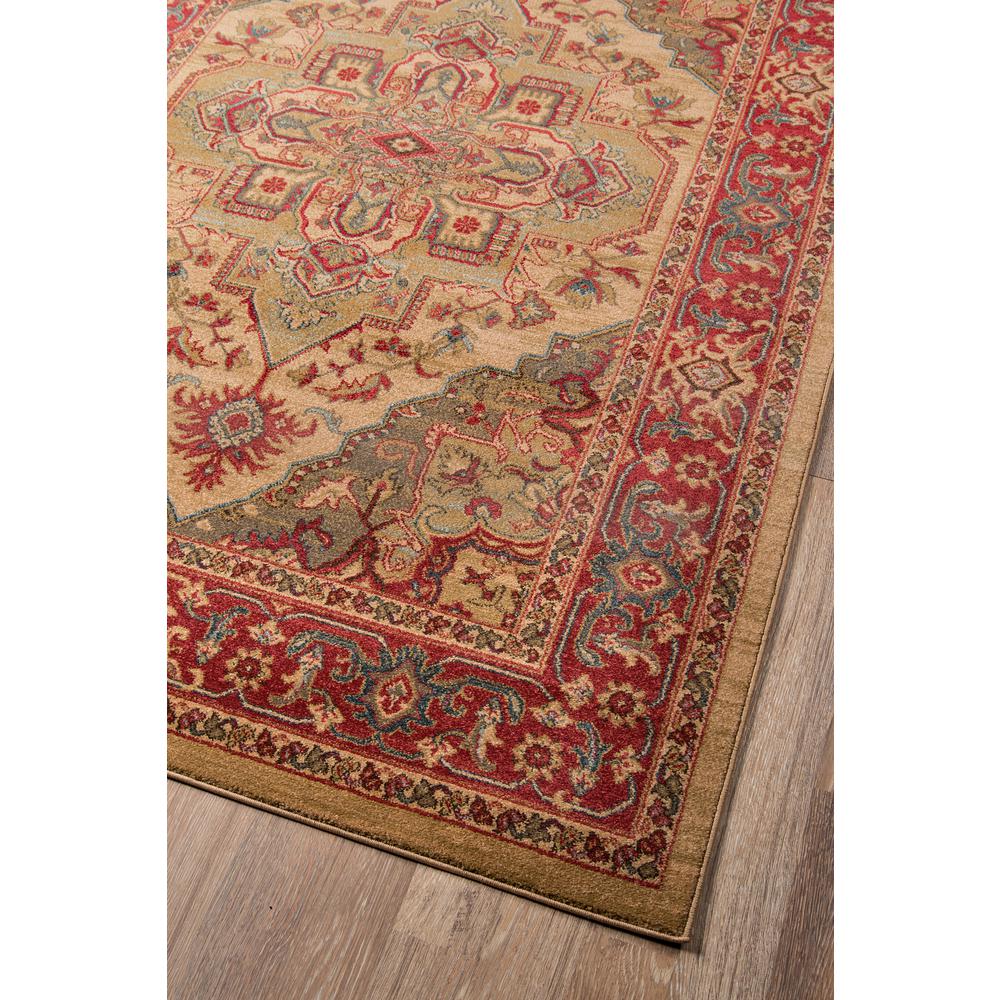 Traditional Rectangle Area Rug, Beige, 3'11" X 5'7". Picture 2