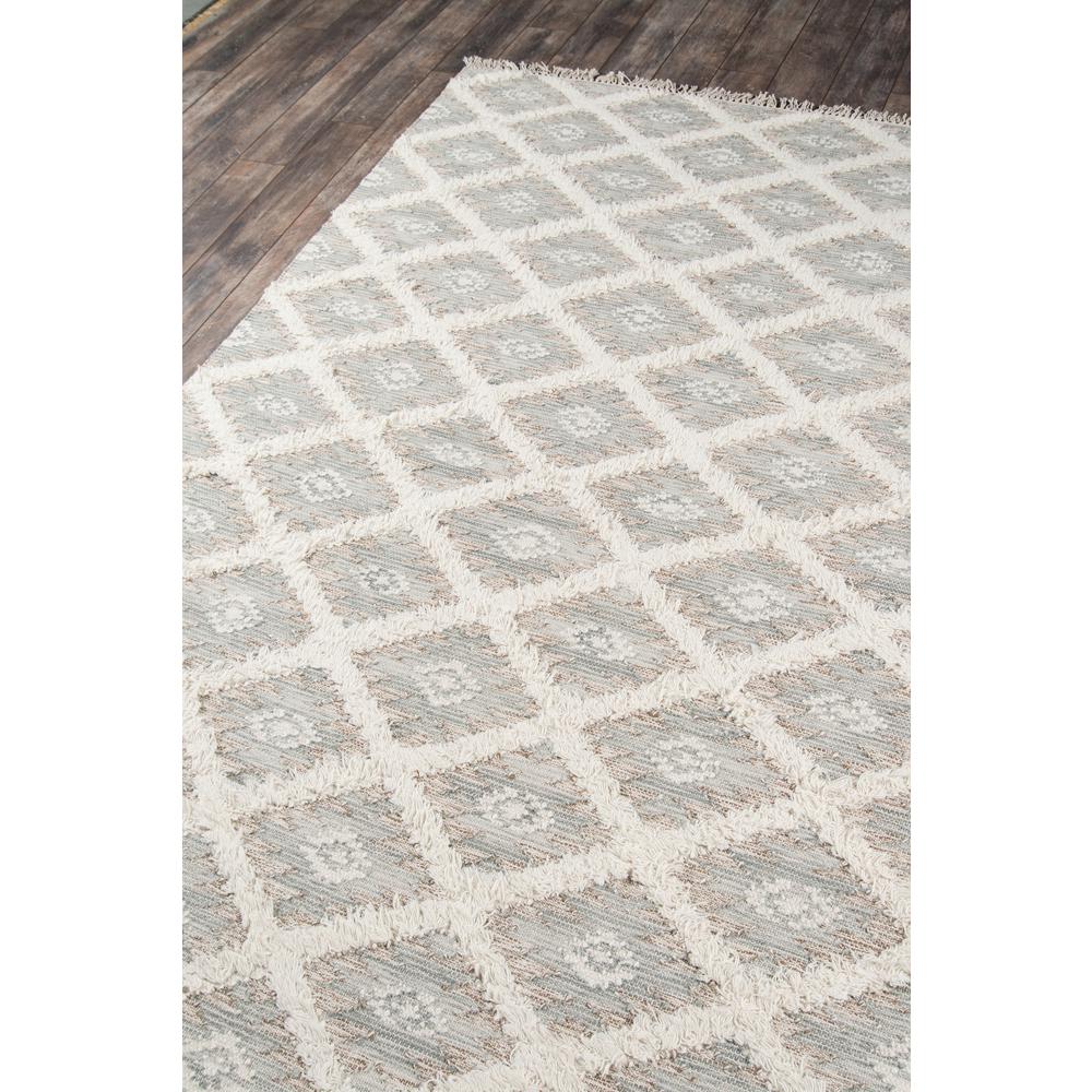 Contemporary Rectangle Area Rug, Grey, 3' X 5'. Picture 2