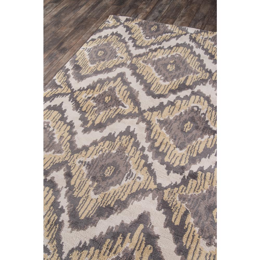 Transitional Round Area Rug, Grey, 4' X 4' Round. Picture 2