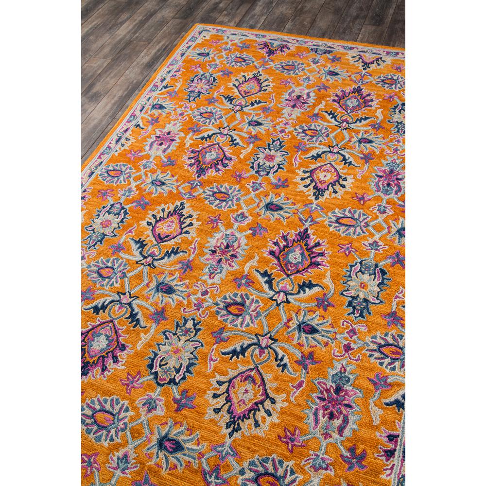 Traditional Rectangle Area Rug, Orange, 3' X 5'. Picture 2