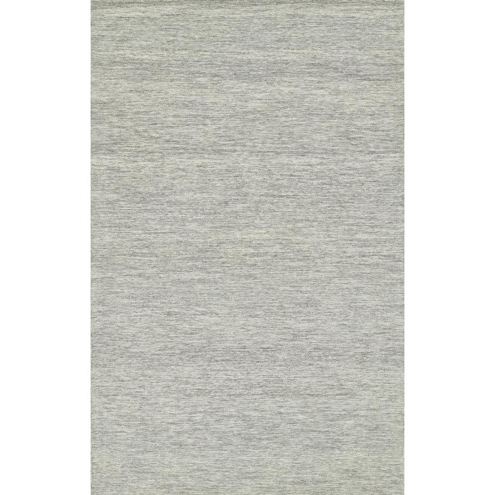 Contemporary Runner Area Rug, Light Grey, 2'3" X 8' Runner. Picture 1