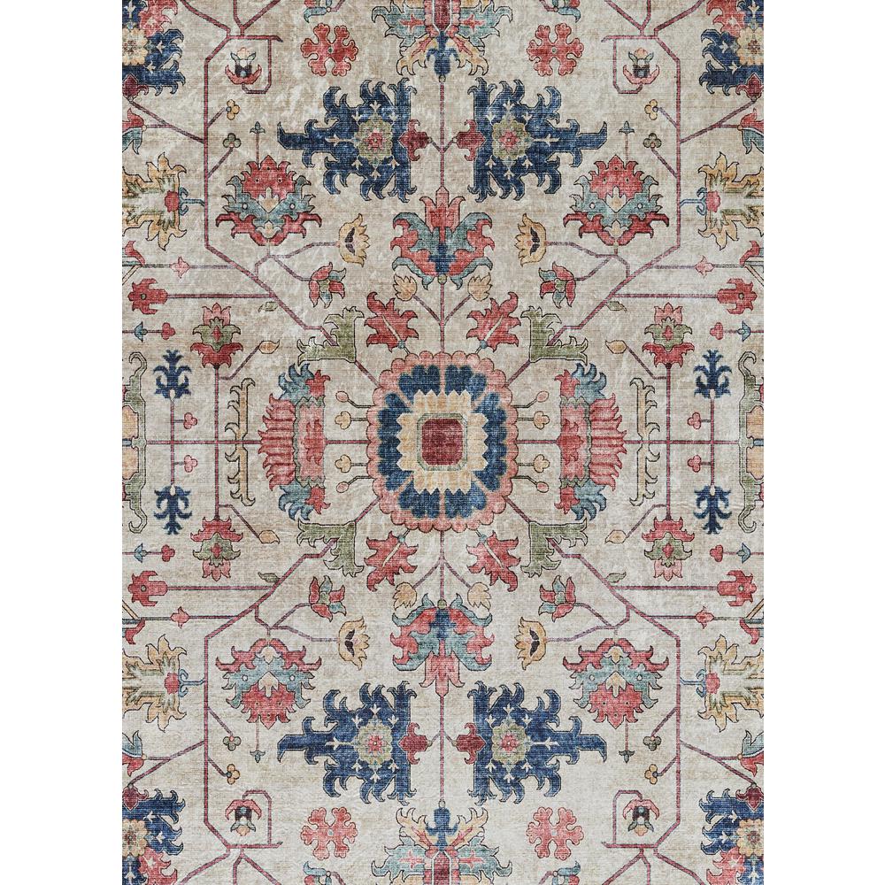 Traditional Rectangle Area Rug, Ivory, 3'6" X 5'6". Picture 6