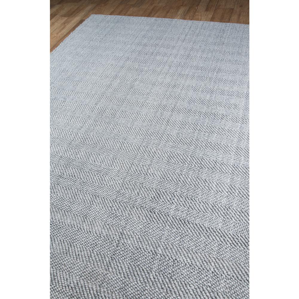 Contemporary Rectangle Area Rug, Grey, 3'9" X 5'9". Picture 2