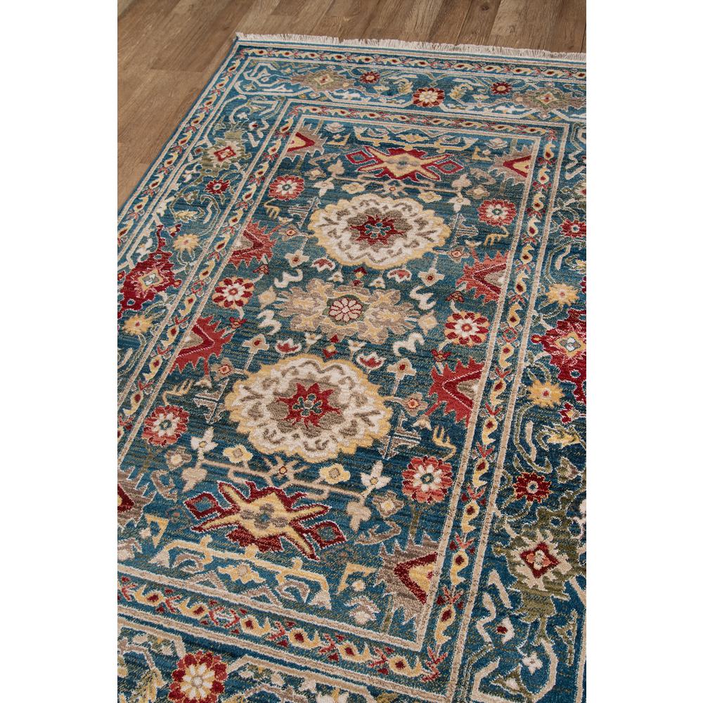 Traditional Rectangle Area Rug, Blue, 3'3" X 5'3". Picture 2