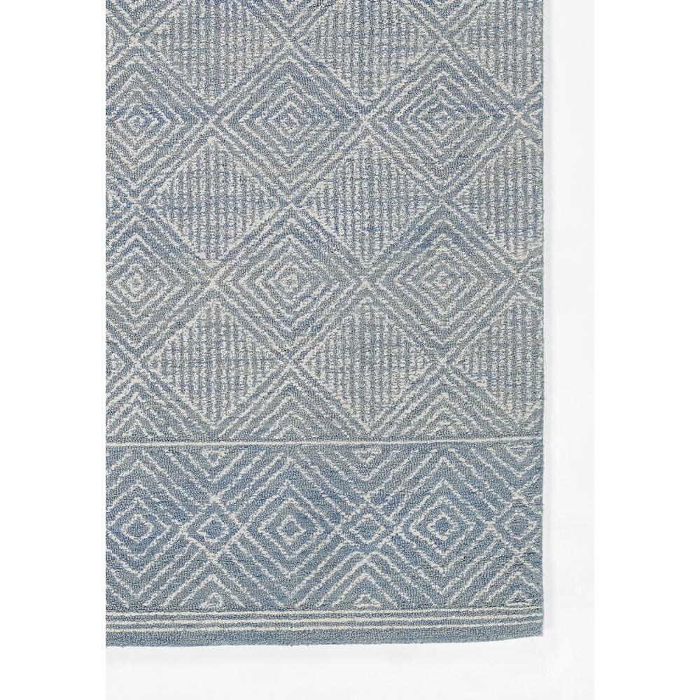 Contemporary Rectangle Area Rug, Blue, 3'6" X 5'6". Picture 2