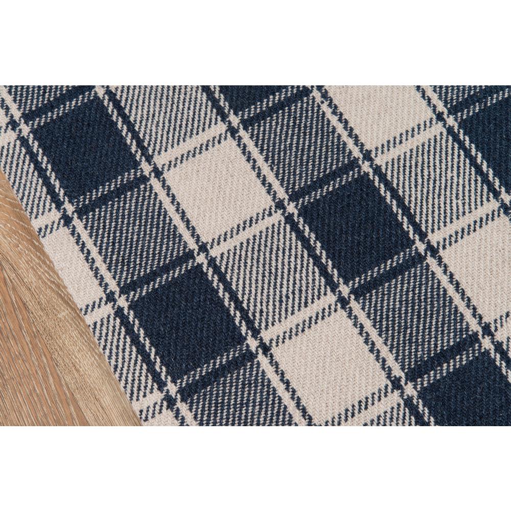 Modern Rectangle Area Rug, Navy, 3'6" X 5'6". Picture 3