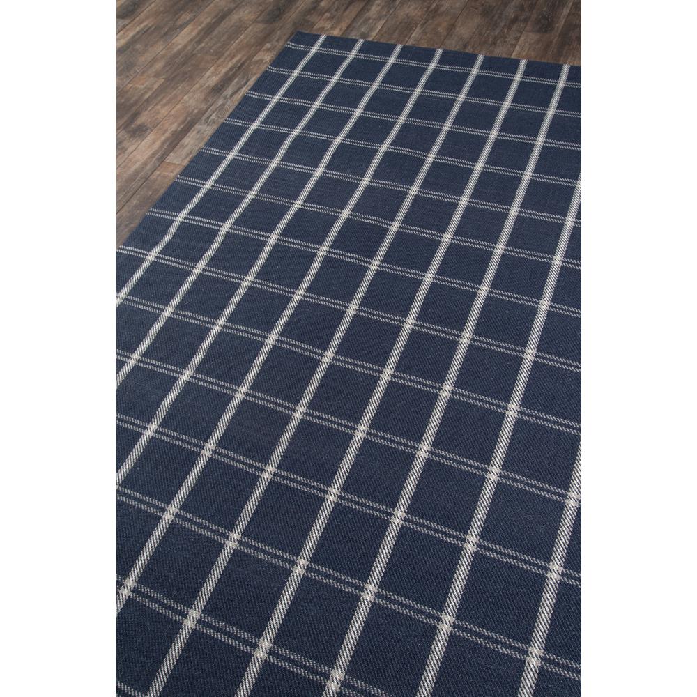 Modern Rectangle Area Rug, Navy, 3'6" X 5'6". Picture 2