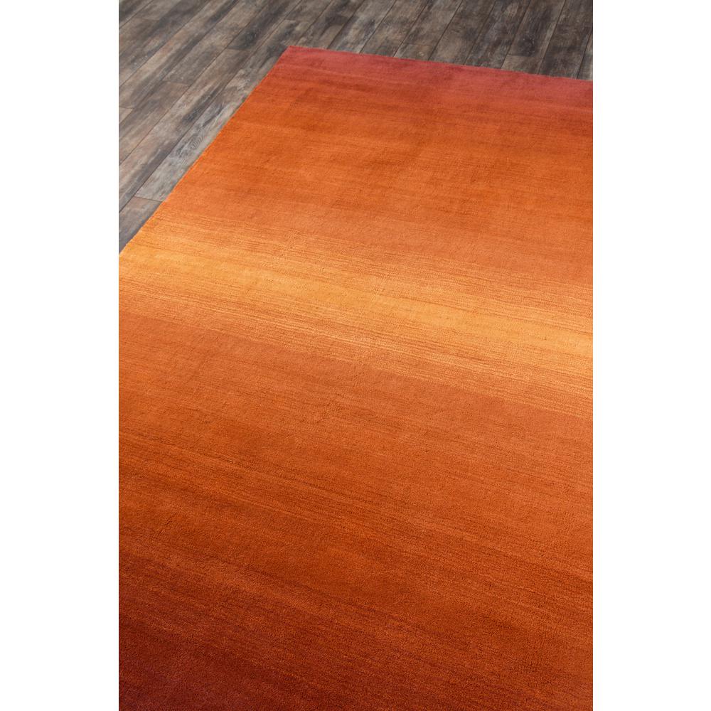 Contemporary Rectangle Area Rug, Paprika, 3'3" X 5'3". Picture 2
