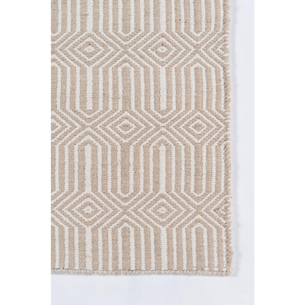 Contemporary Rectangle Area Rug, Beige, 3'6" X 5'6". Picture 3