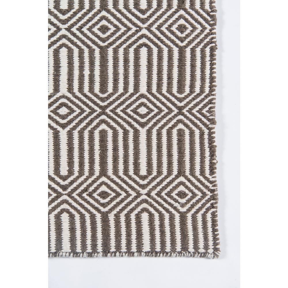 Contemporary Rectangle Area Rug, Brown, 3'6" X 5'6". Picture 3