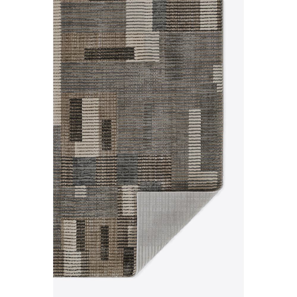 Contemporary Rectangle Area Rug, Grey, 3'11" X 5'7". Picture 3