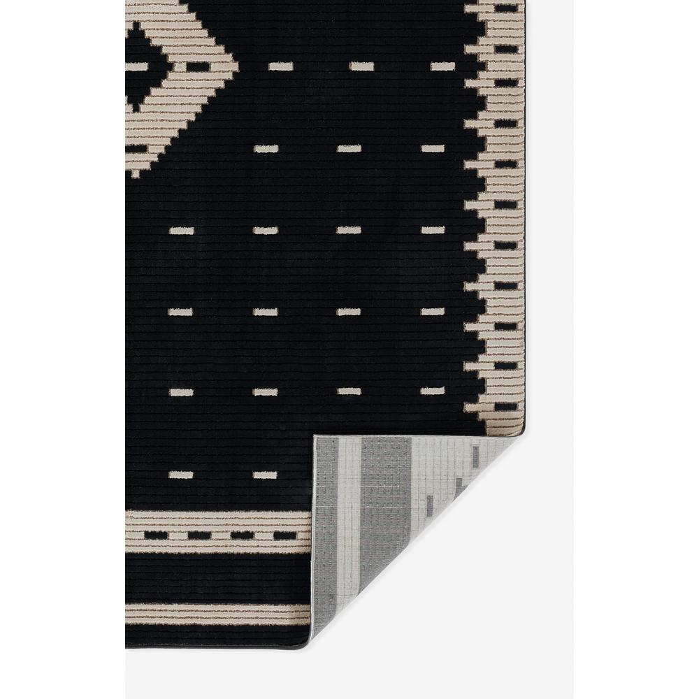Contemporary Rectangle Area Rug, Black, 3'11" X 5'7". Picture 3