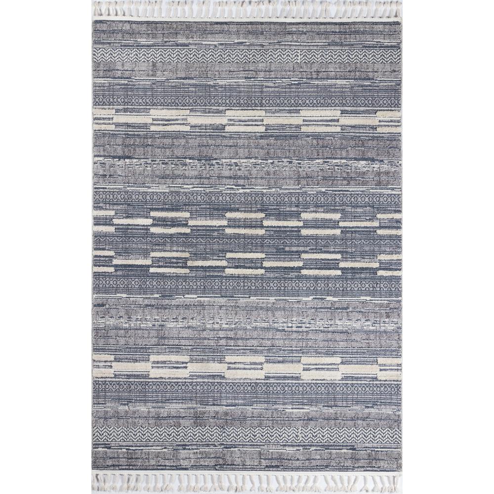 Odessa Area Rug, Blue, 2'3" X 10' Runner. The main picture.