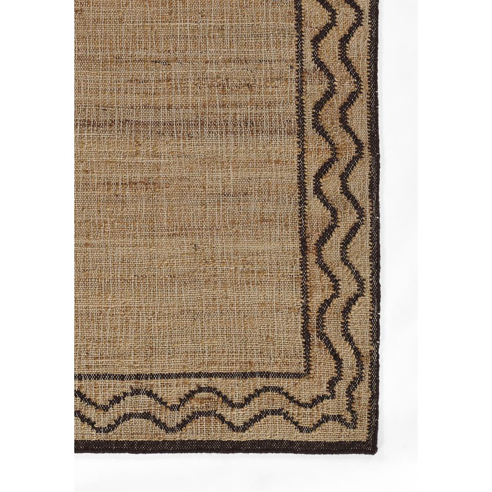 Contemporary Rectangle Area Rug, Brown, 3'6" X 5'6". Picture 2