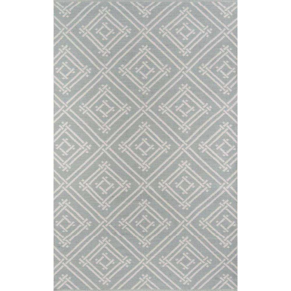 Contemporary Rectangle Area Rug, Grey, 3'6" X 5'6". Picture 1