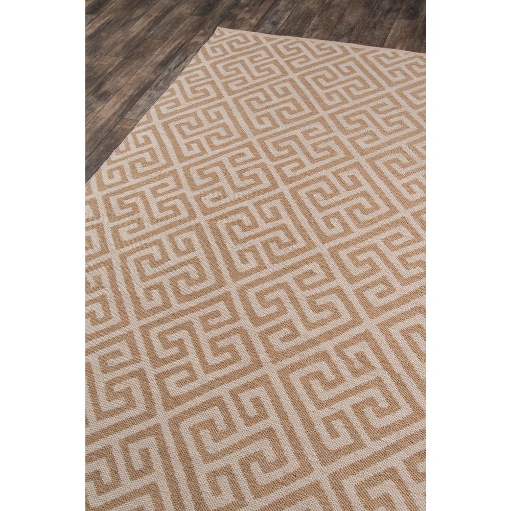 Contemporary Rectangle Area Rug, Brown, 3'6" X 5'6". Picture 2