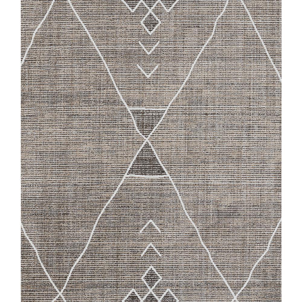 Contemporary Rectangle Area Rug, Grey, 7'10" X 10'2". Picture 7