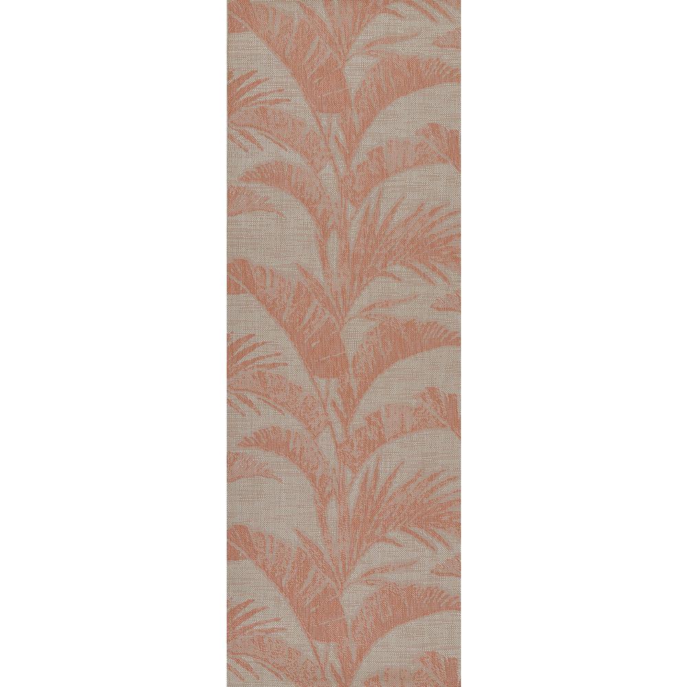 Transitional Rectangle Area Rug, Coral, 3'3" X 5'. Picture 5
