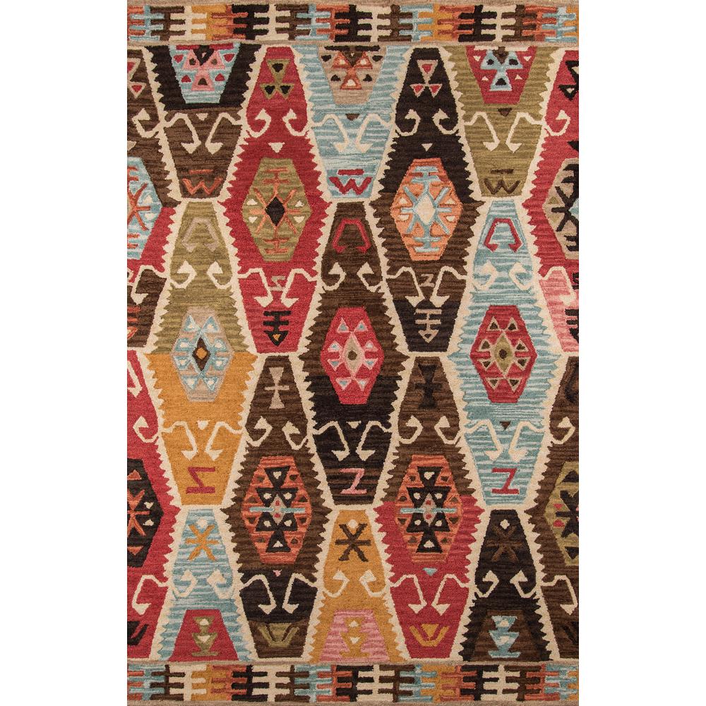 Transitional Rectangle Area Rug, Multi, 3'6" X 5'6". Picture 1