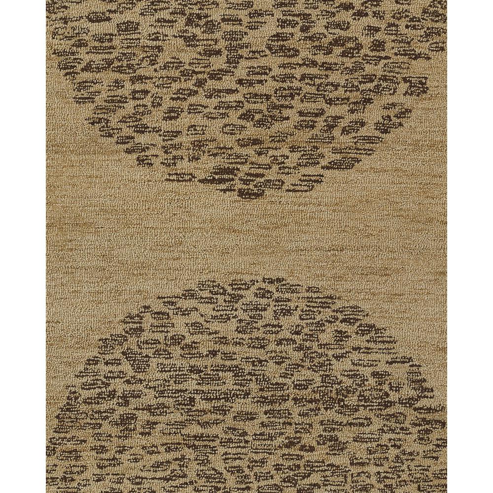 Contemporary Rectangle Area Rug, Natural, 3'6" X 5'6". Picture 6