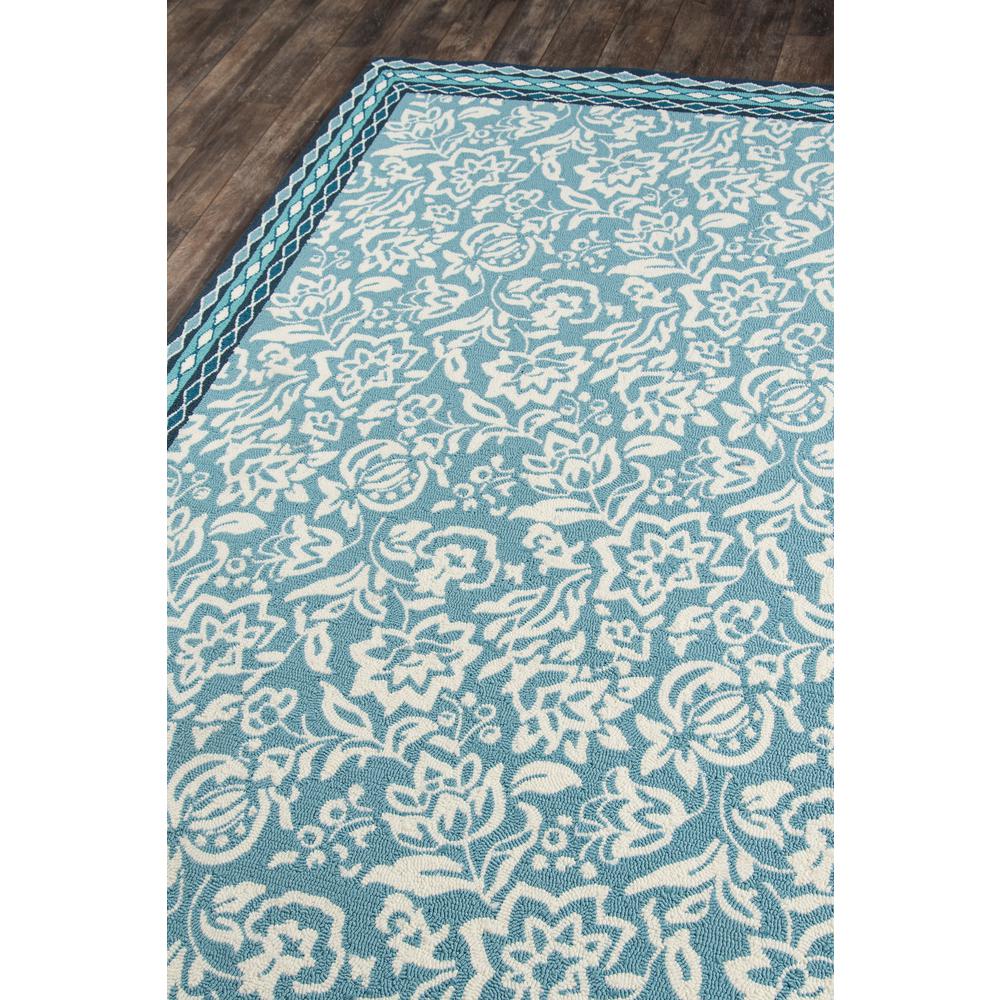 Transitional Rectangle Area Rug, Blue, 3'9" X 5'9". Picture 2