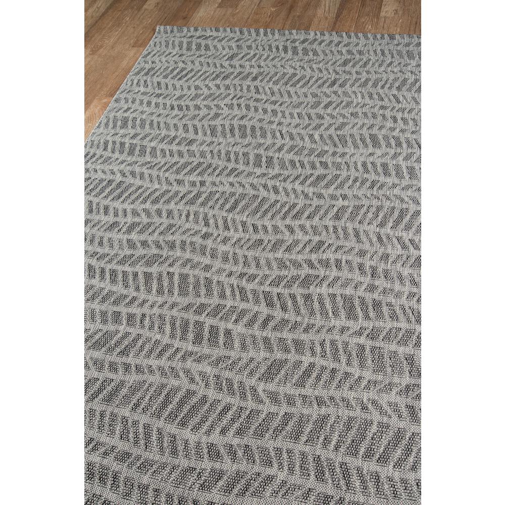 Contemporary Rectangle Area Rug, Grey, 3'3" X 5'. Picture 2