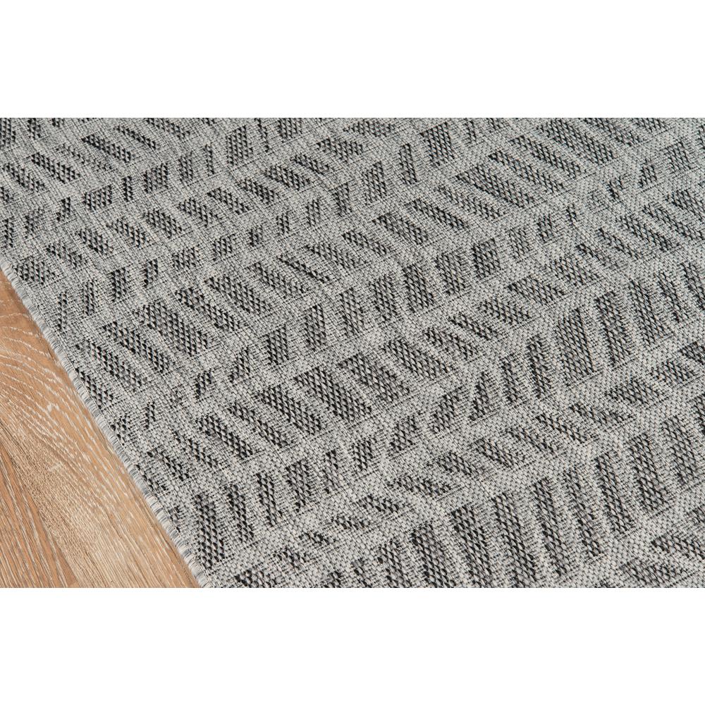 Contemporary Rectangle Area Rug, Grey, 3'3" X 5'. Picture 3
