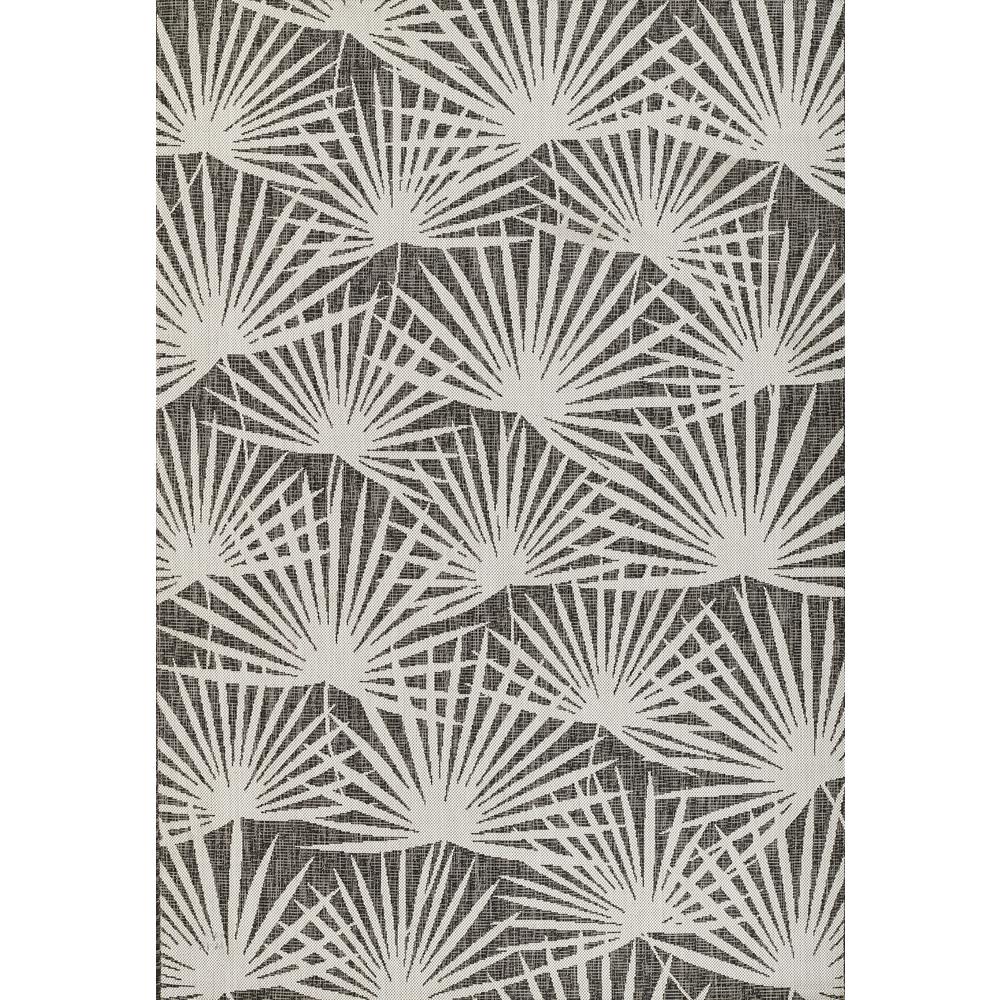Transitional Runner Area Rug, Charcoal, 2' X 10' Runner. Picture 1