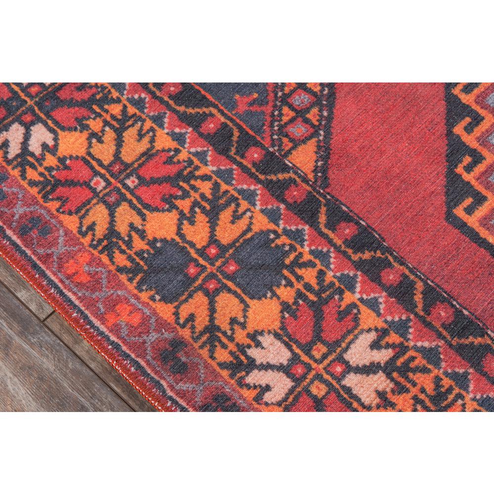 Traditional Rectangle Area Rug, Red, 5' X 7'6". Picture 3