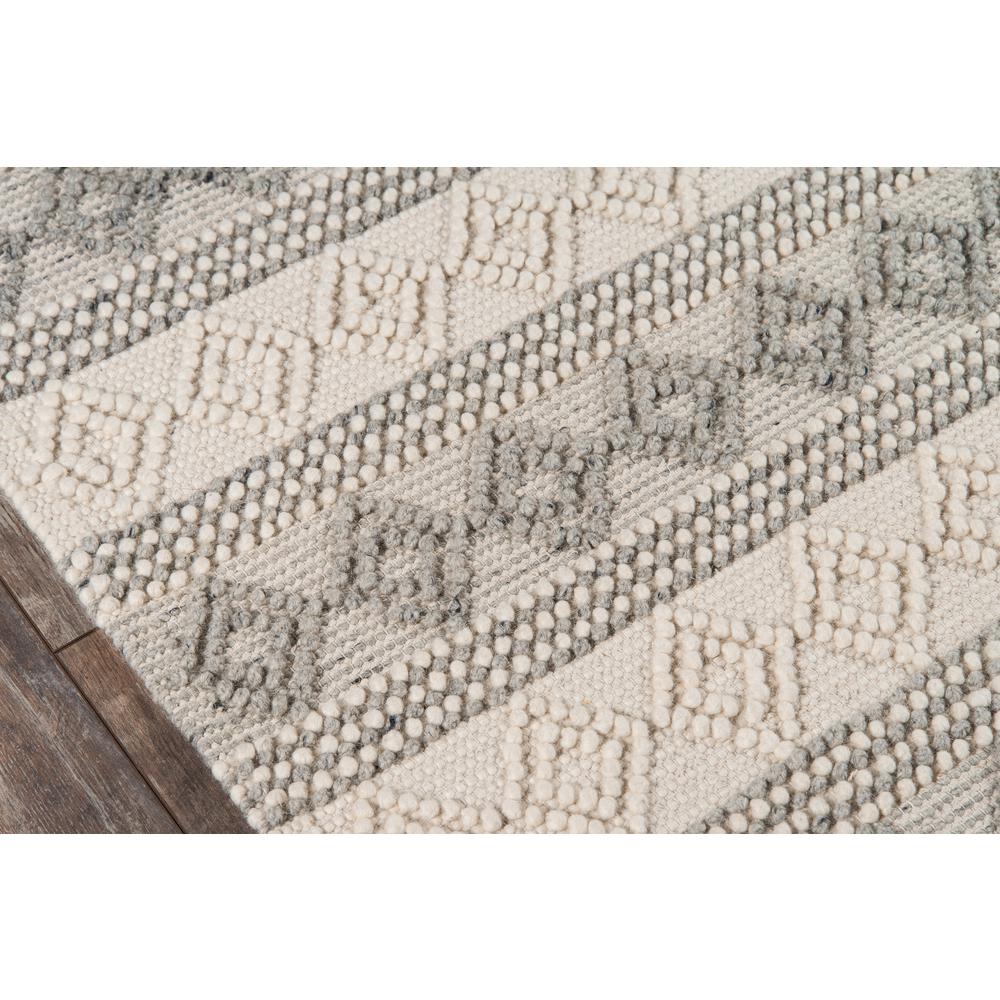 Contemporary Rectangle Area Rug, Ivory, 5' X 7'. Picture 3