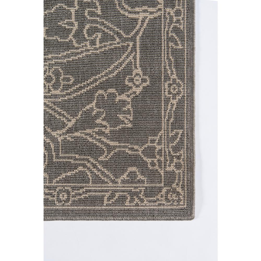 Traditional Rectangle Area Rug, Grey, 3'11" X 5'7". Picture 2