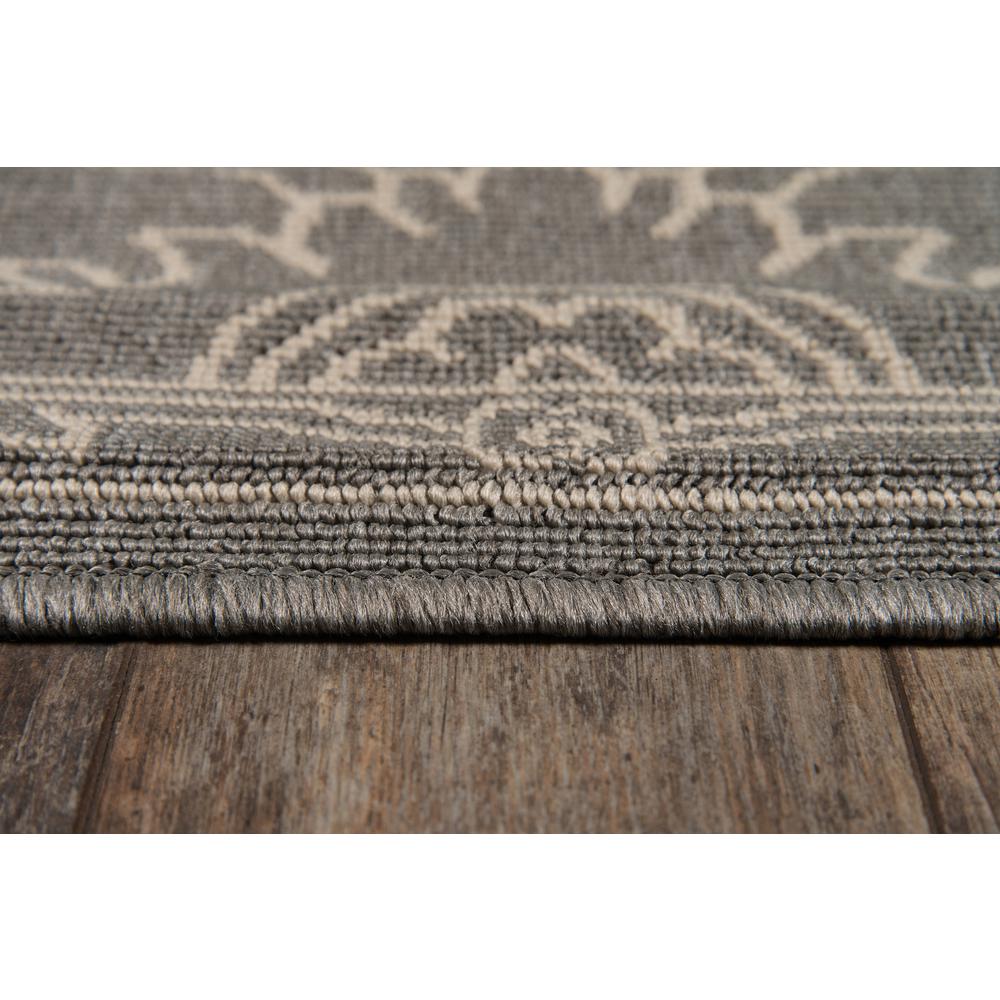 Traditional Rectangle Area Rug, Grey, 3'11" X 5'7". Picture 3