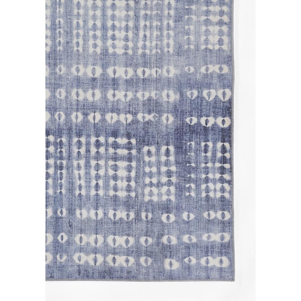Contemporary Rectangle Area Rug, Blue, 3' X 5'. Picture 2