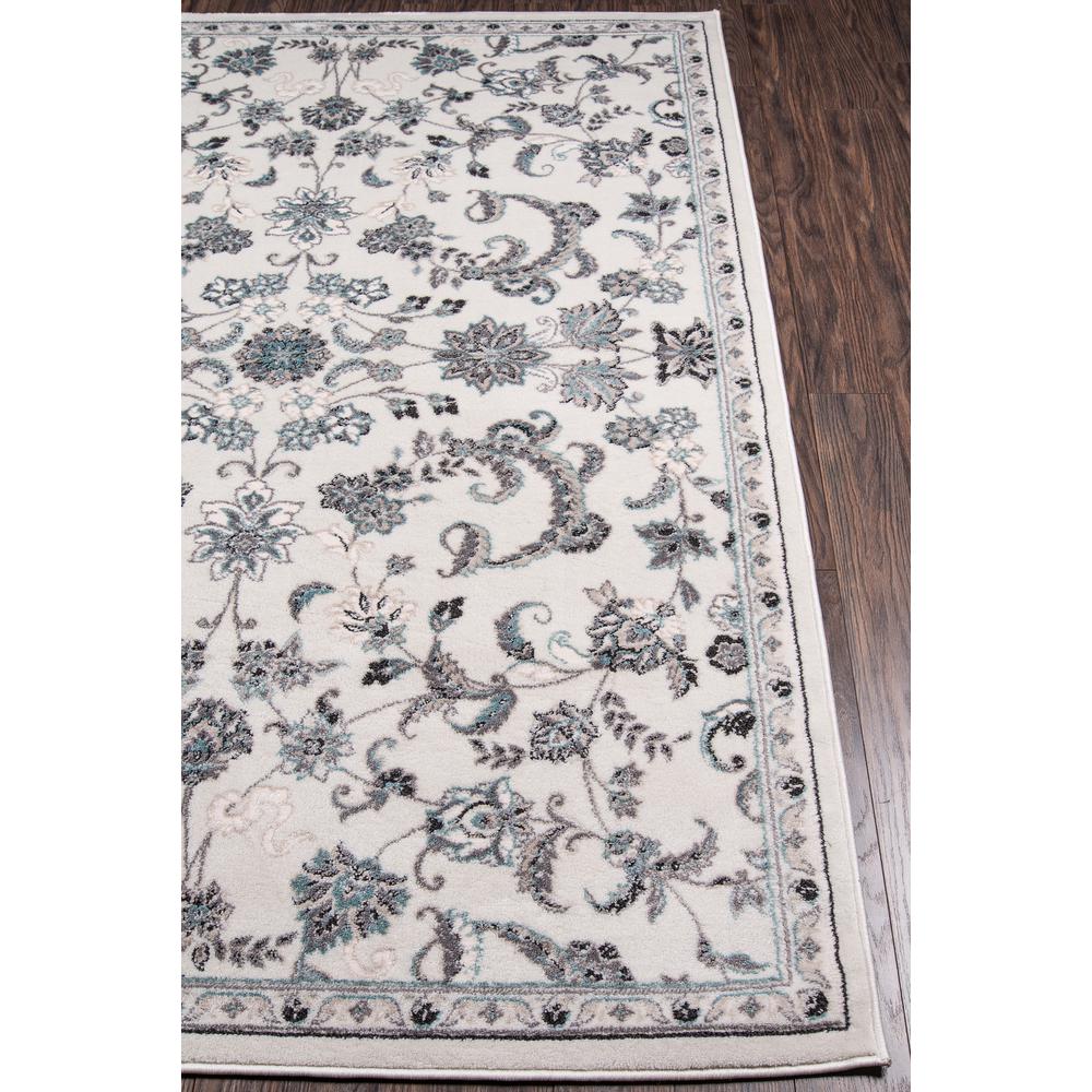 Transitional Rectangle Area Rug, Ivory, 5'3" X 7'6". Picture 2