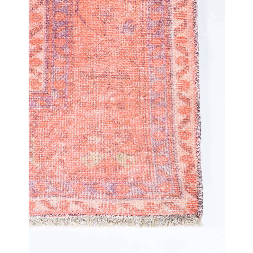 Traditional Rectangle Area Rug, Coral, 5'6" X 8'6". Picture 2
