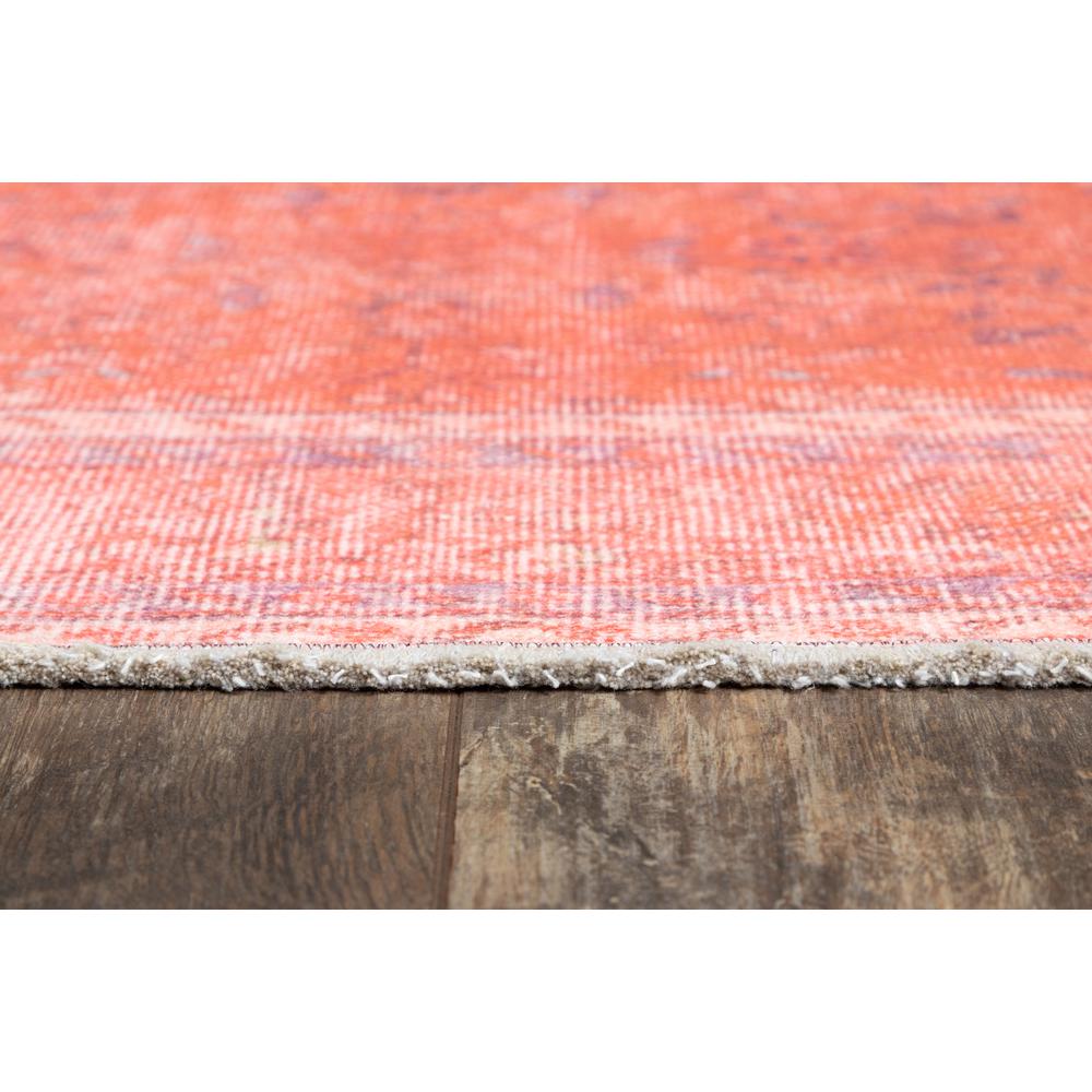 Traditional Rectangle Area Rug, Coral, 5'6" X 8'6". Picture 3
