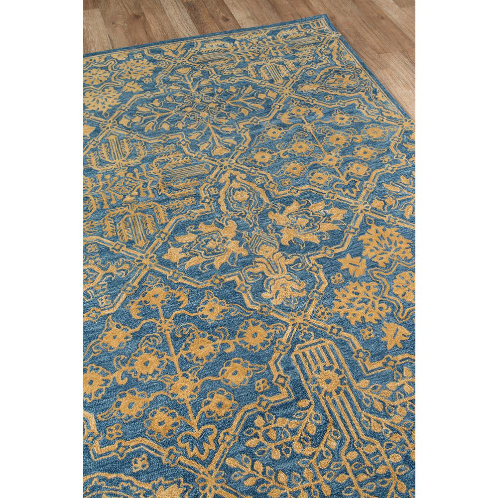 Traditional Rectangle Area Rug, Blue, 5' X 8'. Picture 2