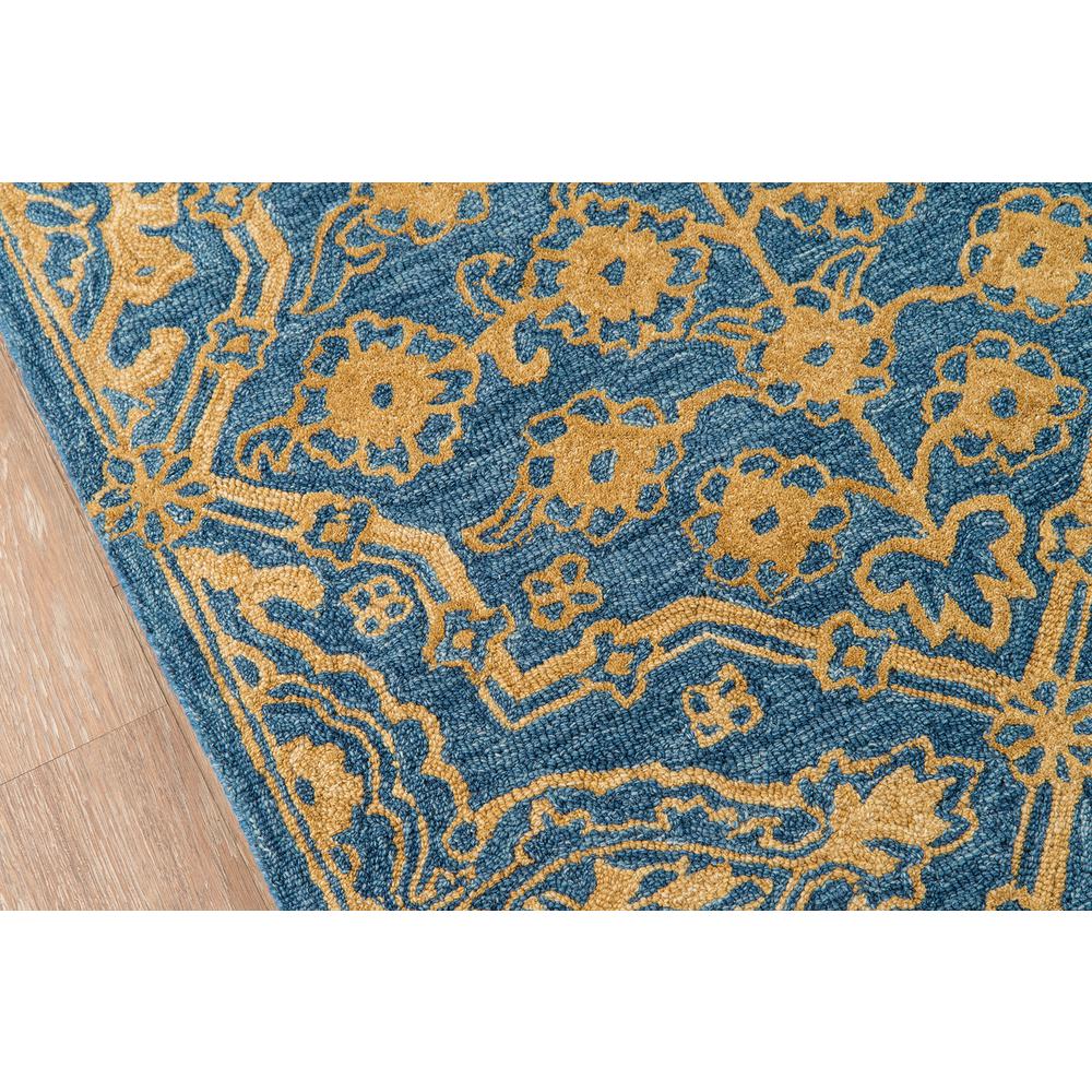 Traditional Rectangle Area Rug, Blue, 5' X 8'. Picture 3