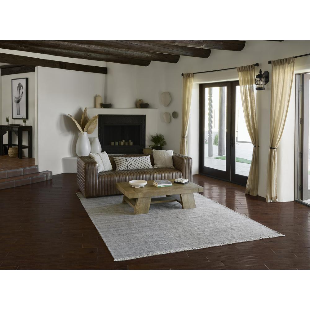 Contemporary Runner Area Rug, Grey, 2'3" X 8' Runner. Picture 11