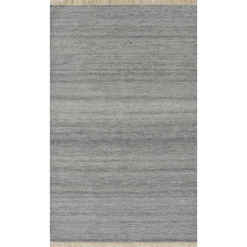 Contemporary Runner Area Rug, Silver, 2'3" X 8' Runner. Picture 1