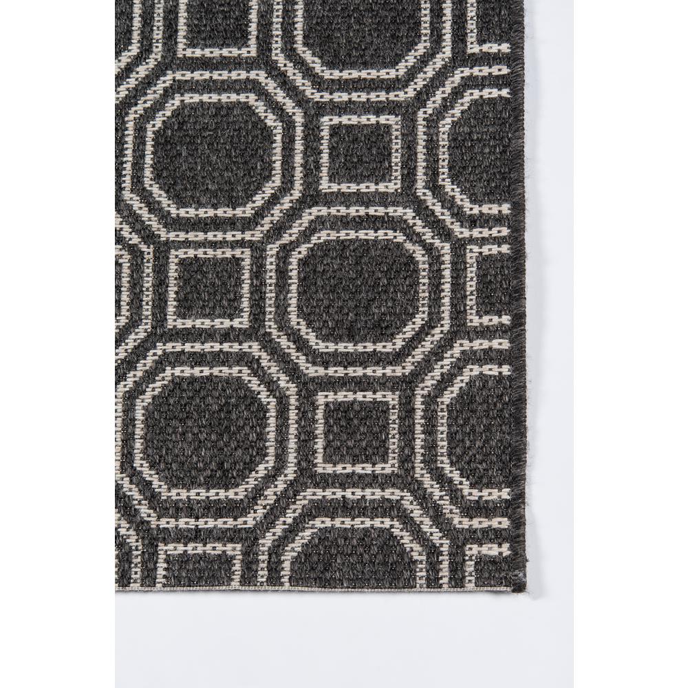 Contemporary Runner Area Rug, Charcoal, 2'7" X 7'6" Runner. Picture 3
