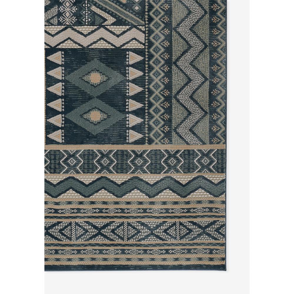Contemporary Rectangle Area Rug, Blue, 5'1" X 7'7". Picture 2